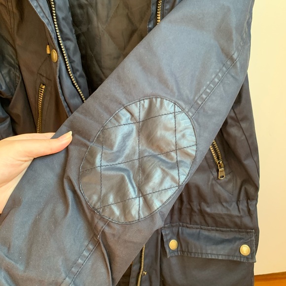 H&M women’s navy blue jacket size 8 - Picture 5 of 8